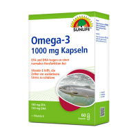 SUNLIFE® Omega 3 Kapseln 1000 mg 60 Stk Fischöl...