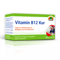 SUNLIFE® Vitamin B12 Kur 10x7ml Ampullen hochdosiert Energie & Nervensystem Unterstützung + vegane Nährstoffe & Vitalboost