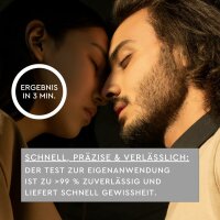 SUNLIFE® Ovulationstest 5 Stk Schnell-Teststäbchen Fruchtbarkeitstest Eisprung Wahrscheinlichkeit Eisprung + Labor getestet