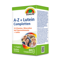 SUNLIFE® A-Z + Lutein Tabletten Rundumversorgung...