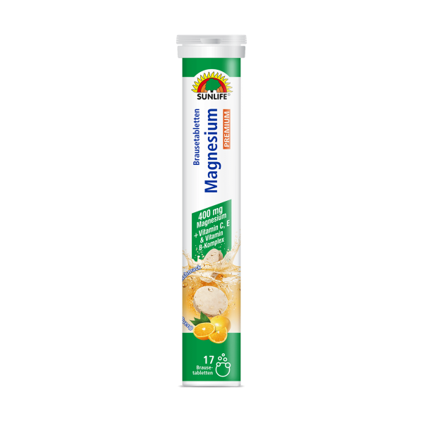 SUNLIFE® Magnesium Brausetabletten Zitronengeschmack...