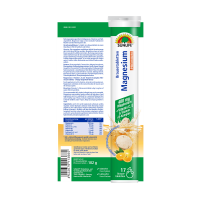 SUNLIFE® Magnesium Brausetabletten Zitronengeschmack hochdosiert Muskeln Nerven Sport 17 Stk