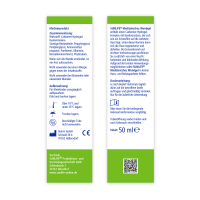 SUNLIFE® Medizinisches Wundgel 50 ml Schrammen Wundsalbe Verletzung Verbrennung Wunden + Panthenol und Allantoin