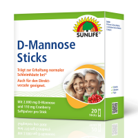 SUNLIFE® D-Mannose 2000 mg 20 Sticks...