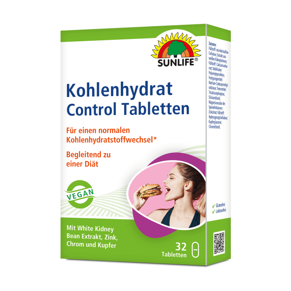 SUNLIFE® Kohlenhydrat Control Tabletten Kohlenhydrate...