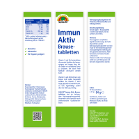 SUNLIFE® Immun Aktiv Brausetabletten 20 Stk Stärkung Immunsystem Limette-Grüntee Gesundheit Abwehrkräfte