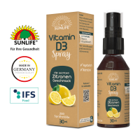 SUNLIFE® Vitamin D3 Spray Knochen Zähne Immunsystem Gesund Sonnenvitamin