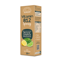 SUNLIFE® Vitamin B12 Spray hochdosiert Energie & Nervensystem Unterstützung + vegane Nährstoffe & Vitalboost