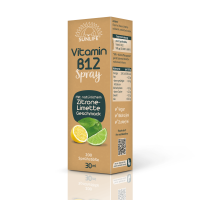 SUNLIFE® Vitamin B12 Spray hochdosiert Energie & Nervensystem Unterstützung + vegane Nährstoffe & Vitalboost