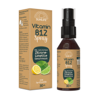 SUNLIFE® Vitamin B12 Spray hochdosiert Energie & Nervensystem Unterstützung + vegane Nährstoffe & Vitalboost