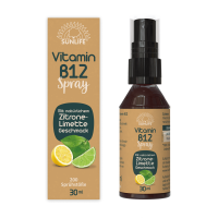 SUNLIFE® Vitamin B12 Spray hochdosiert Energie & Nervensystem Unterstützung + vegane Nährstoffe & Vitalboost