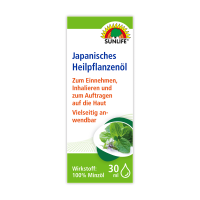 SUNLIFE® Japanisches Heilpflanzenöl 30 ml pflanzliches Minzöl Muskelkater Kopfschmerzen Magen-Darm Gesundheit