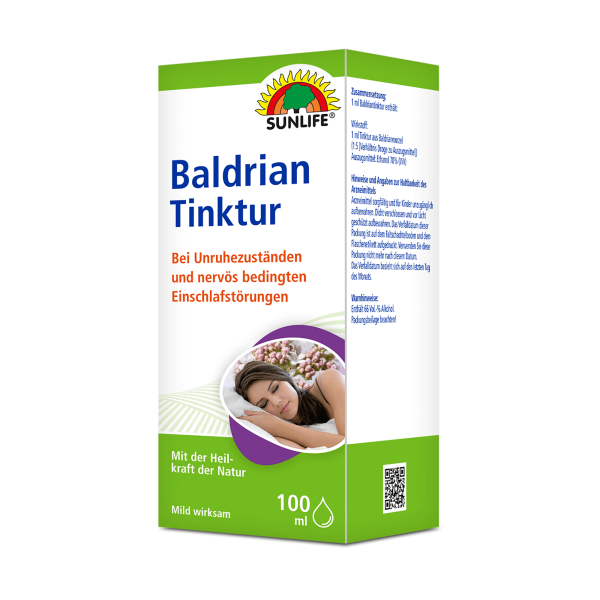 SUNLIFE® Baldrian Tinktur 100 ml Entspannung...