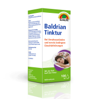 SUNLIFE® Baldrian Tinktur 100 ml Entspannung Wohlbefinden Nervosität Beruhigung Unruhe + Schlaffördernd Einschlafen Ruhe