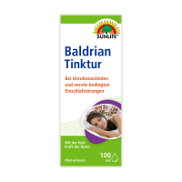 SUNLIFE® Baldrian Tinktur 100 ml Entspannung Wohlbefinden Nervosität Beruhigung Unruhe + Schlaffördernd Einschlafen Ruhe