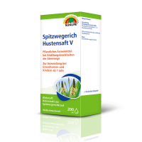 SUNLIFE® Spitzwegerich Hustensaft V 200 ml Abhusten...