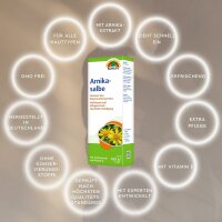 SUNLIFE® Arnika Salbe 100 ml Natürlich Gel Pflege Sport Entspannung + Arnika & Vitamin E